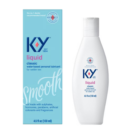 K-Y K-Y Body Friendly Liquid Personal Water Based Lubricant Personal Lubricants White Smoke