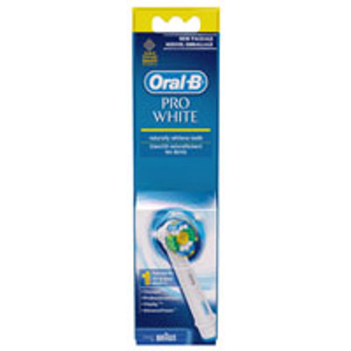 Oral-B Oral-B Pro White Replacement Brush Heads, Model No : Eb18-1 Toothbrush Replacement Heads Dark Cyan
