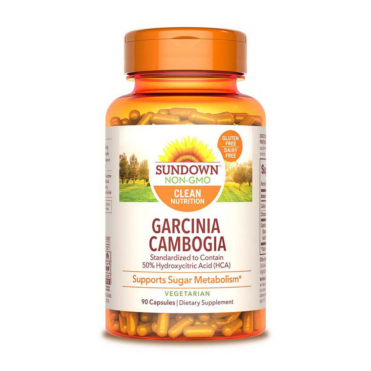 Sundown Naturals Sundown Naturals Garcinia Cambogia 1000 Mg Vegetarian Capsules Fitness & Nutrition White Smoke