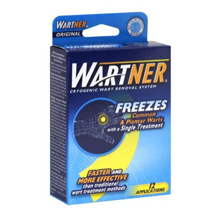 Wartner Wartner Wart Original Freezing Removal System - 12 Applications Foot Care White Smoke