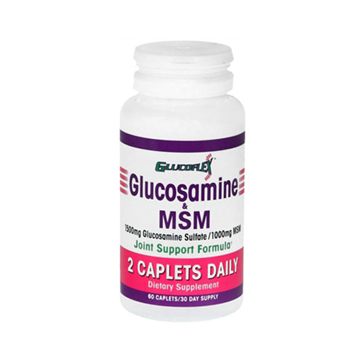 Glucoflex Glucoflex Glucosamine And Msm Caplets 60 Caplets Vitamins & Supplements Lavender