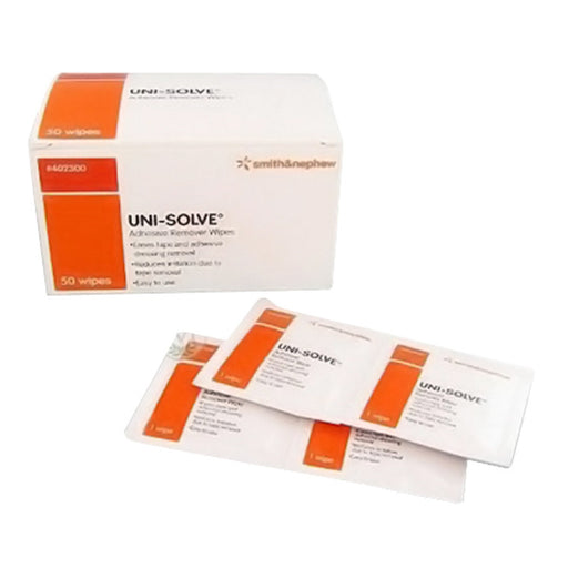 Smith & Nephew Smith & Nephew Uni-Solve Adhesive Remover Wipes First Aid White Smoke
