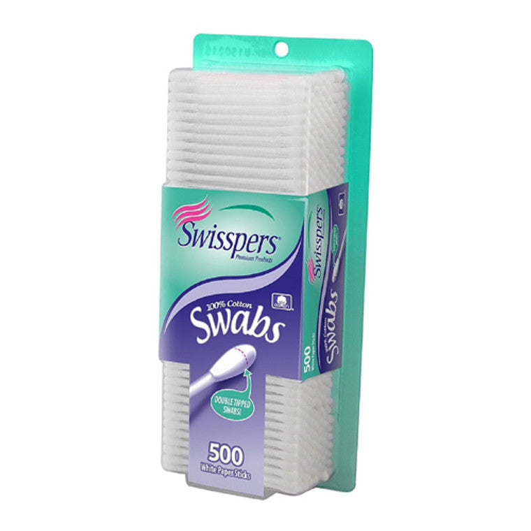 Swisspers Swisspers Hisopos De Algodón 500 Unidades Cotton Balls Light Gray