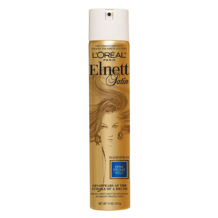 L\'Oreal Paris L\'Oreal Paris L'Oreal Elnett Satin Hairspray Extra Strong Hold - 11.0oz Hair Care Sienna