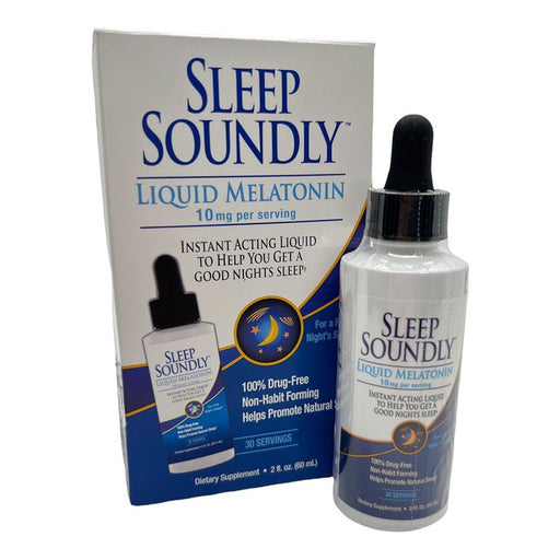 Windmill Sleep Soundly Nighttime Sleep Aid Drops, 10mg, 2 fl oz (59.1ml) Sleeping Aids White Smoke
