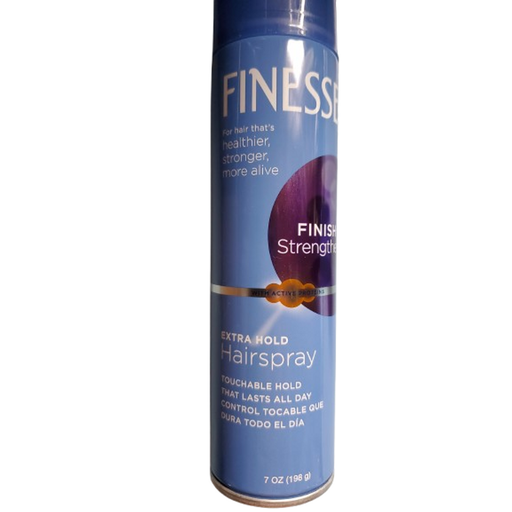 Finesse Finesse Hair Spray - Extra Hold Aerosol 7.00 Oz Hair Spray Light Slate Gray