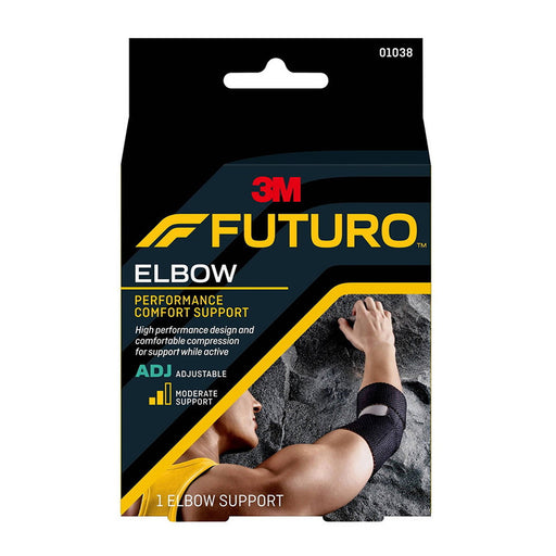 Futuro Elbow Brace Futuro Elbow Brace Infinity Precision Fit Support, Adjustable Plant Cages & Supports Black