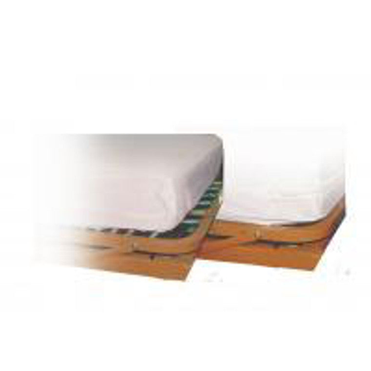 Mattress Mattress Lumex Quad Cane Sm Base Aluminum Finish Mattresses White Smoke