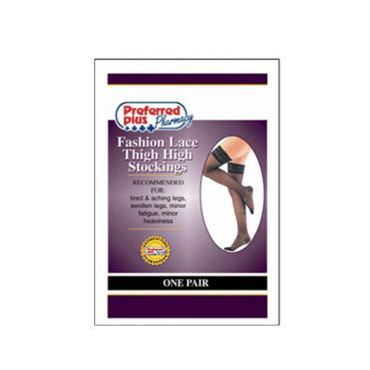 Scott Specialties Scott Specialties Moderate Compression Stockings – Thigh High Medicine Cabinets White Smoke