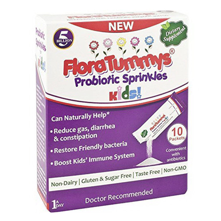 FloraTummys FloraTummys Kids Probiotic Sprinkle 10Ct Health & Beauty White Smoke