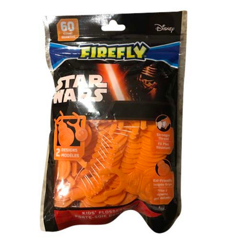 Firefly Firefly Star Wars Floss Picks Dental Floss White Smoke