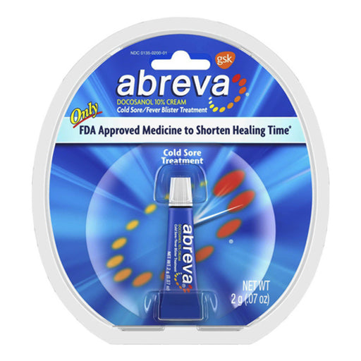 Abreva Abreva Cold Sore/Fever Blister Treatment.07-Ounce Tube Medicine Cabinets White Smoke
