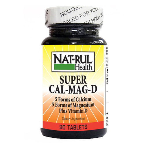 Natrul Health Natrul Health Super Cal-Mag-D – Bone &amp; Muscle Support Formula (Tablets) Vitamins & Supplements White Smoke