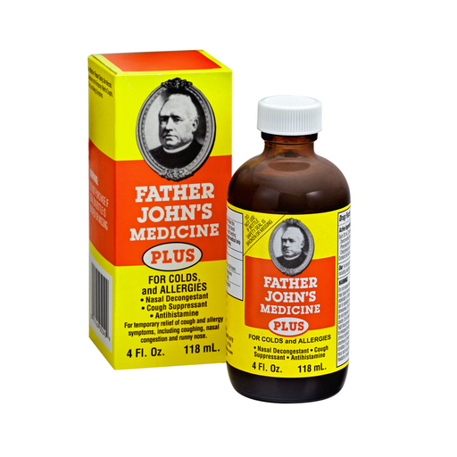 Father John's Father John's Cough Medicine Plus, 4 Ounces Medicine & Drugs White Smoke