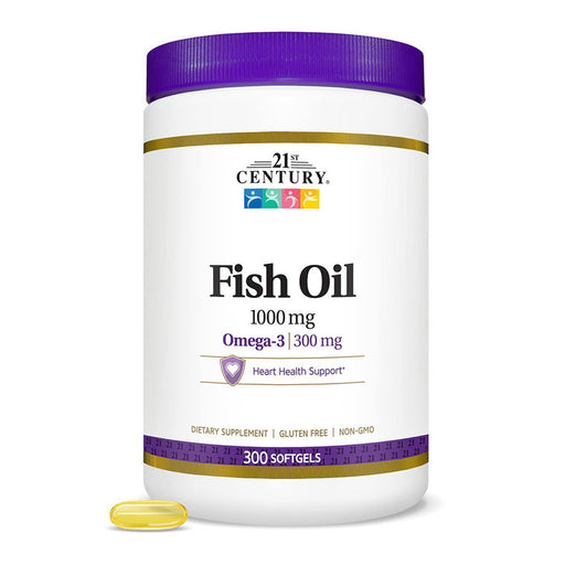 21st Century 21st Century Fish Oil Softgels, 1000 Mg, Softgels Vitamins & Supplements White Smoke