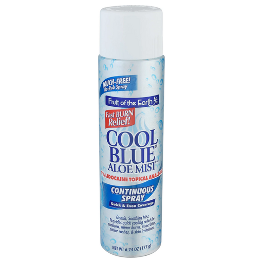 Fruit of the Earth Fruit of the Earth Cool Blue Aloe Mist Continuous Spray 6 Oz Fruits & Vegetables Lavender