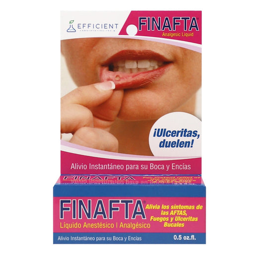 Finafta Oral Care Finafta Oral Care Liquid Canker Sore Relief Mouth And Gums, 0.5 Oz Skin Care White Smoke