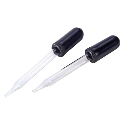 Carex Carex Medicine Dropper Kit, 2-Pack (Straight & Bent Tip) - Precision Calibrated Medicine & Drugs White Smoke