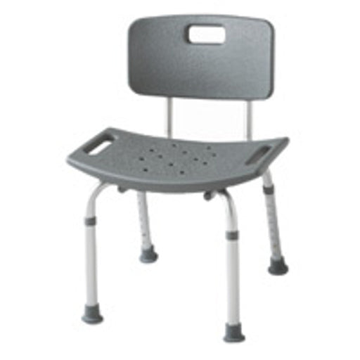 Medline bath needs Medline bath needs Adjustable Bench With Back Assembled, Color: White - 1 / Case Home & Garden White Smoke