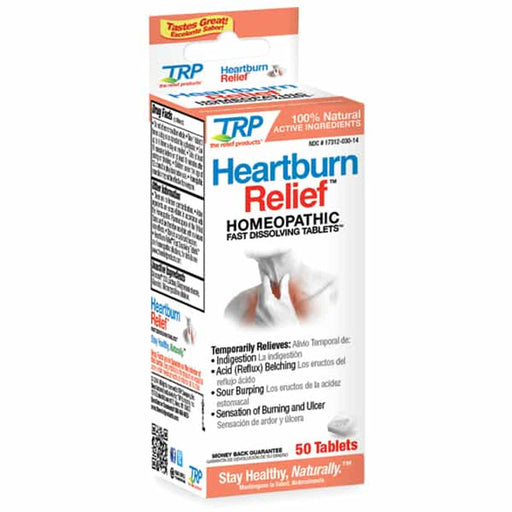 TRP Company TRP Company Heartburn Relief Fast Dissolving Tablets Medicine & Drugs White Smoke