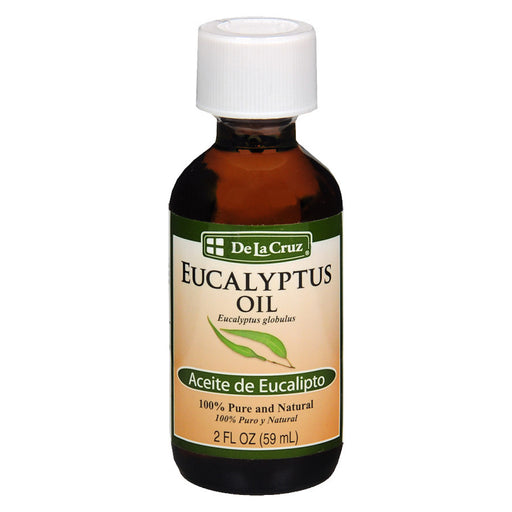De La Cruz De La Cruz Pure Eucalyptus Oil Dietary Supplement - 2 Fl Oz Health & Beauty White Smoke