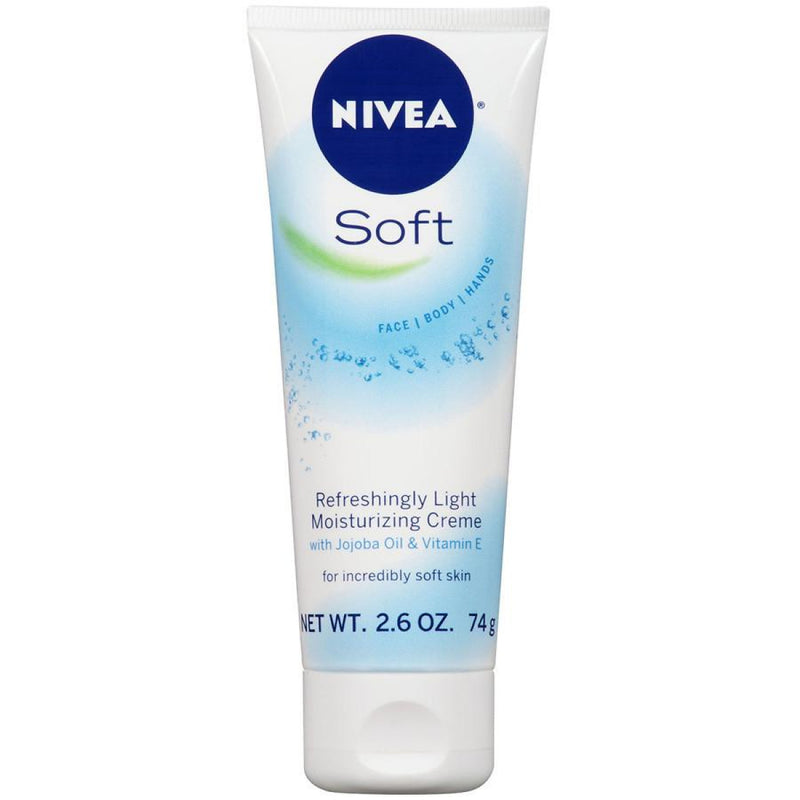 Nivea Nivea Refreshingly Soft Moisturizing Cream For Face, Body And Hands Lotion & Moisturizer White Smoke