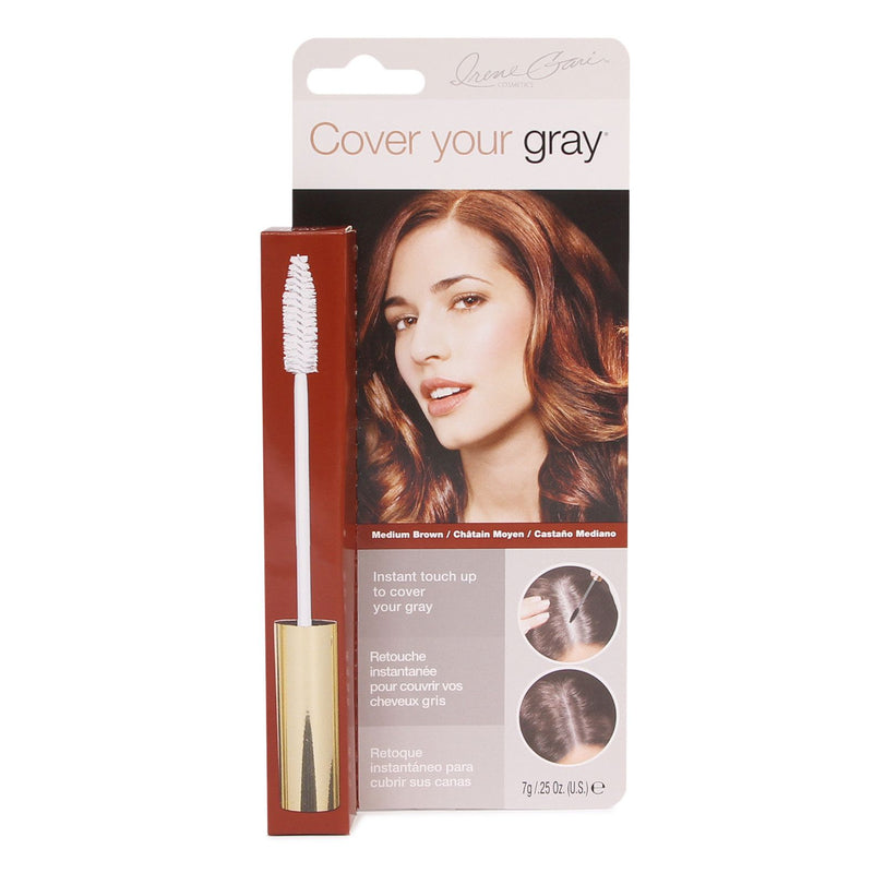 Cover Your Gray Cover Your Gray Brush In Medium Brown, 0.25 Oz Hair Color Light Gray