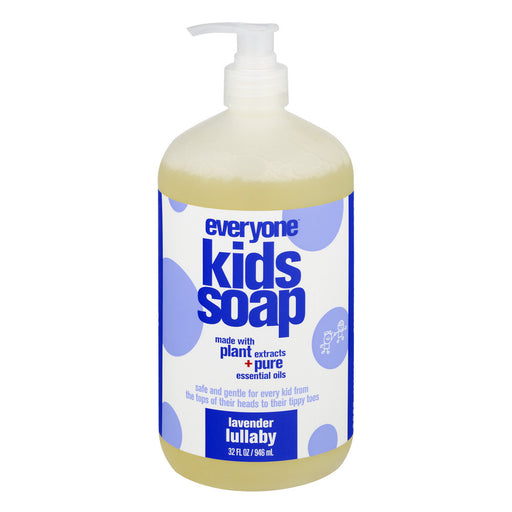 Everyone Everyone For Kids 3 In 1 Lavender Lullaby Soap 32 Fl Oz Bath & Body White Smoke