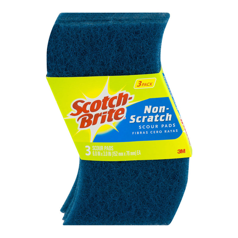 Scotch Brite Scotch Brite Scour Pads, Multi-Purpose Sponges & Scouring Pads Midnight Blue