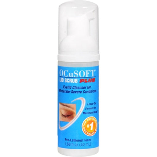 OCuSOFT OCuSOFT Lid Scrub Plus Foaming Eyelid Cleanser 50 Ml Scrubs White Smoke