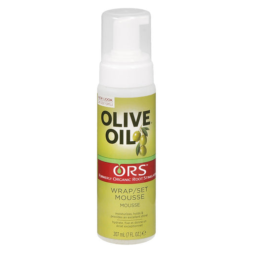 ORS ORS Organic Root Stimulator Hair Mousse - Olive Oil Wrap & Set 7.00 Oz Hair Care Lavender