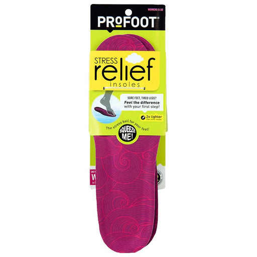 ProFoot ProFoot Stress Relief Insole, Women, 6-10 1 Pair Insoles & Inserts White Smoke