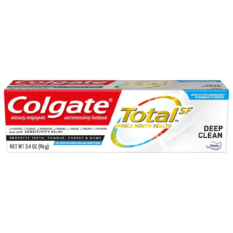 Colgate Colgate Total Toothpaste, Deep Clean - Paste Toothpaste White Smoke