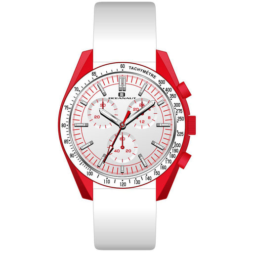 Bids.com Oceanaut Men's Orbit Watches White Smoke