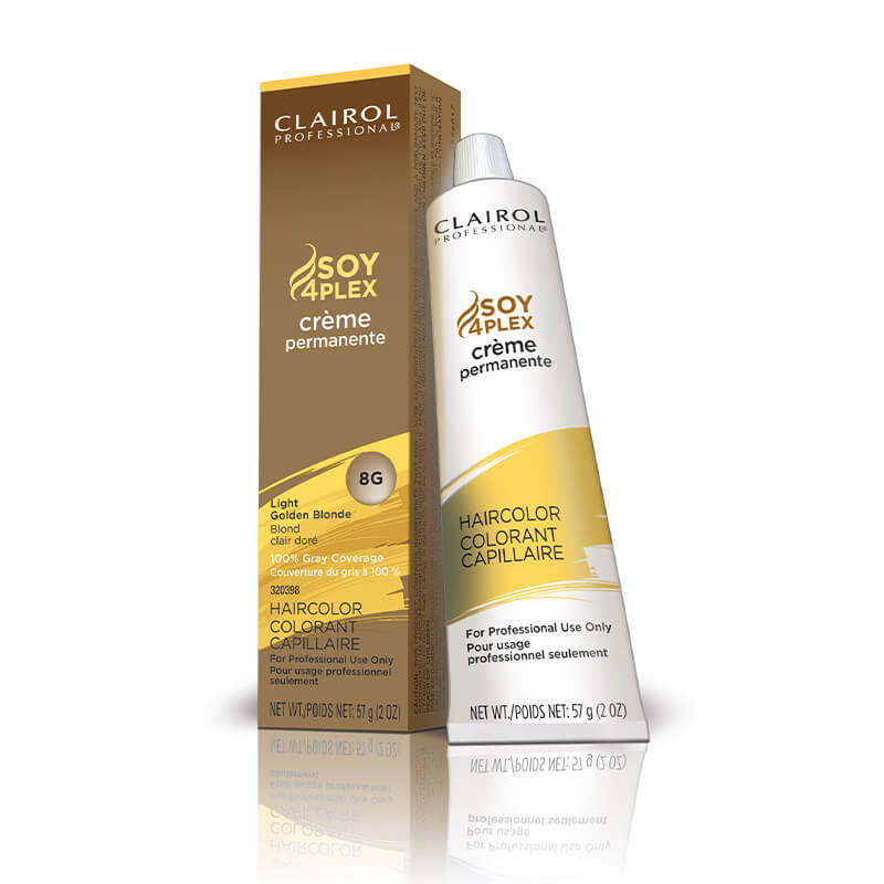 Clairol Crème Perm Clairol Crème Perm Cl Premium Cr 8g Light Golden Blonde Work Lights White Smoke