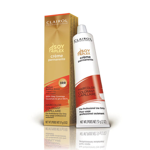 Clairol Crème Perm Clairol Crème Perm Cl Premium Cr 3rr Med Reddest Brown White Smoke