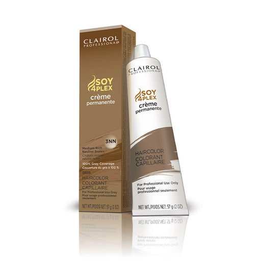 Clairol Crème Perm Clairol Crème Perm Cr Me Permanent 3NN Medium Rich Neutral Brown , 2 Oz Hair Permanents & Straighteners White Smoke