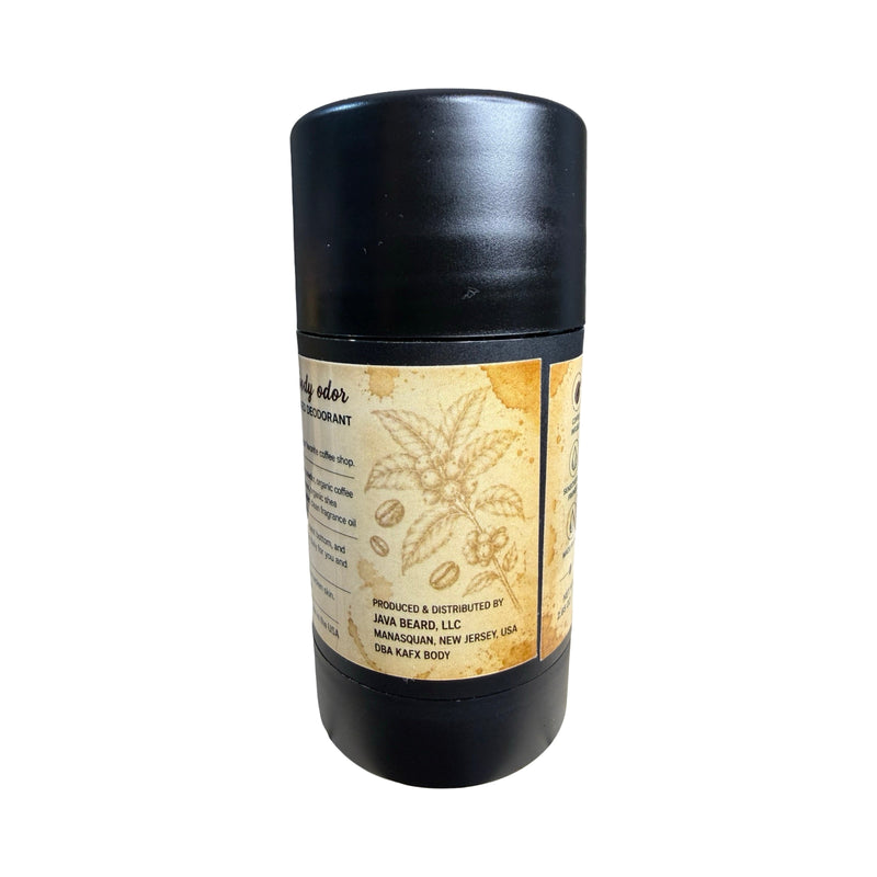 Coffee Shop Coffee-Infused Natural Deodorant – Real Coffee Scent & Safe for All
