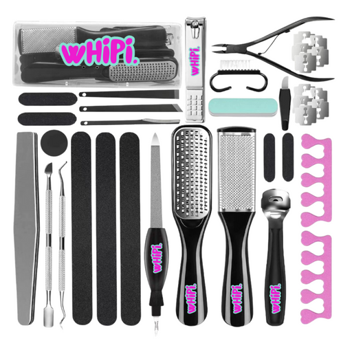 Whipi Co Perfect Summer Pedi Tool Kit White Smoke