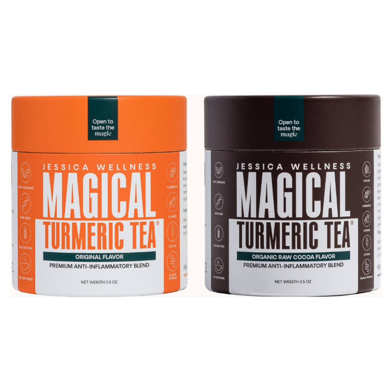 Jessica Wellness Shop Magical Turmeric Tea Original & Cocoa Light Gray
