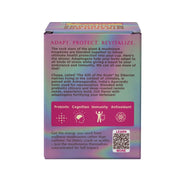 Teeccino Chaga Ashwagandha Butterscotch Cream Mushroom Herbal Tea Herbal Tea Slate Gray 25 tea bags,10 tea bags