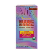 Teeccino Chaga Ashwagandha Butterscotch Cream Mushroom Herbal Tea Herbal Tea Light Slate Gray 25 tea bags