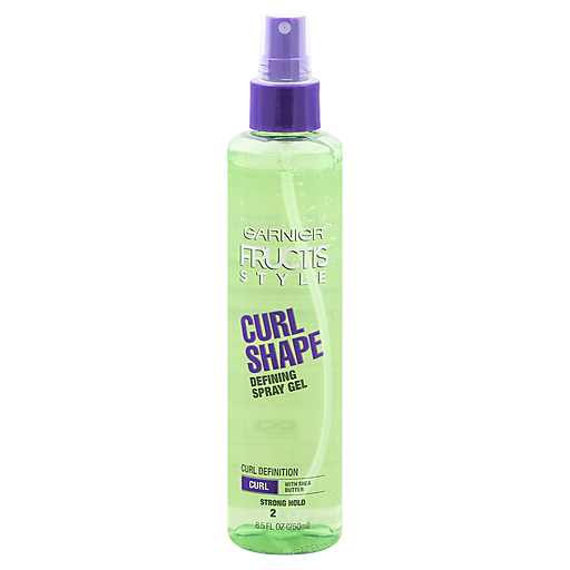 Garnier Garnier Fructis Style Curl Shape Defining Spray Gel, Curly Hair, 8.5 Fl Oz Hair Care Pale Goldenrod