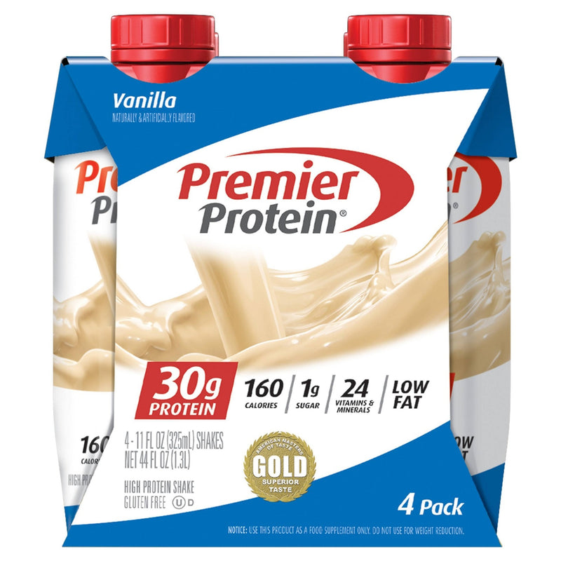 Premier Protein Premier Protein Lq 4x325Ml Van Fitness & Nutrition White Smoke