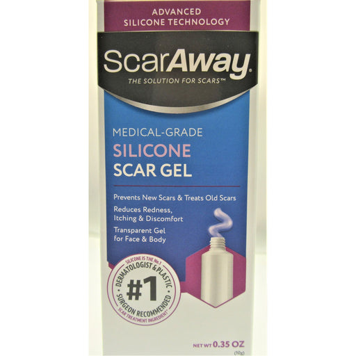ScarAway ScarAway Gel, 100% Silicone,0.35oz Bath & Body Light Gray