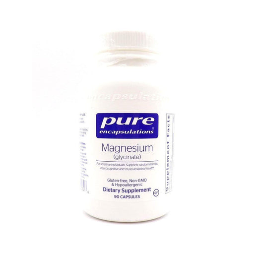 Pure Encapsulations Pure Encapsulations Magnesium Glycinate 120 Mg, 90 Capsules Vitamins & Supplements White Smoke