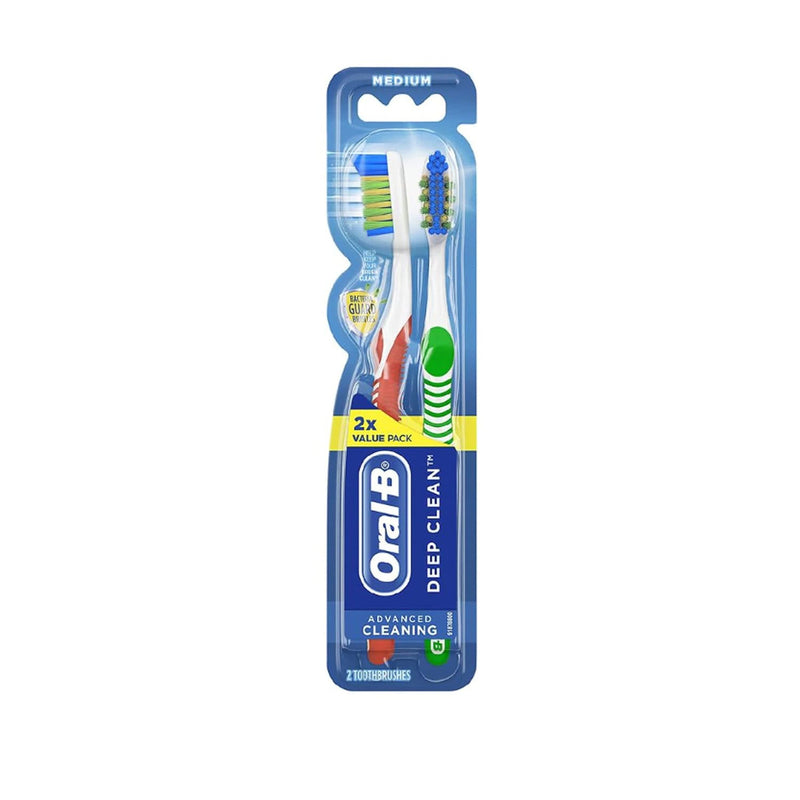 Oral-B Oral-B Complete Deep Clean Toothbrushes Medium Toothbrushes Steel Blue