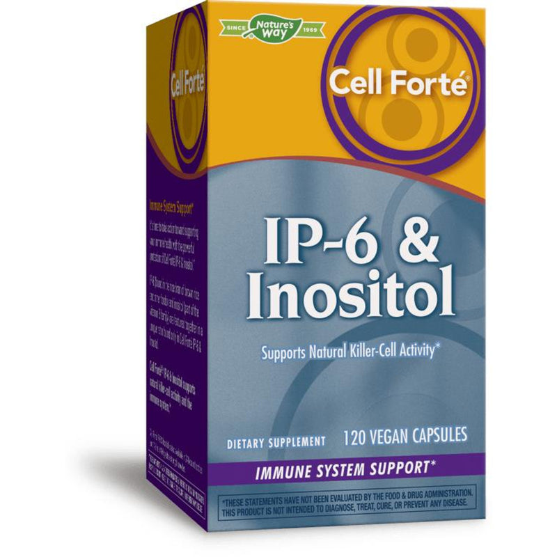 Nature's Way Cell Forte IP-6 / Inositol  Cp 120 Vitamins & Supplements White Smoke