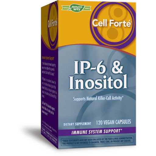 Nature's Way Cell Forte IP-6 / Inositol  Cp 120 Vitamins & Supplements White Smoke