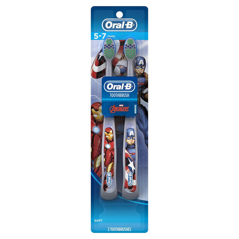 Oral-B Oral-B® Kids Manual Toothbrush – Marvel Spider-Man (Ages 3+ Years) Toothbrushes Light Slate Gray